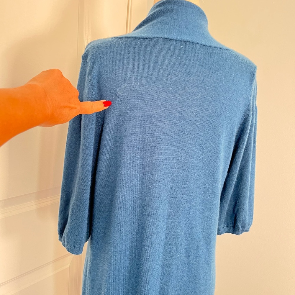 Vince 100% cashmere longline cardigan size S - Picture 10 of 15